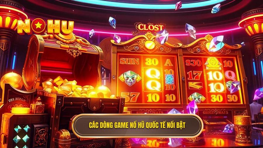 Các dòng game nổi bật tại Cổng game nổ hũ quốc tế đẳng cấp