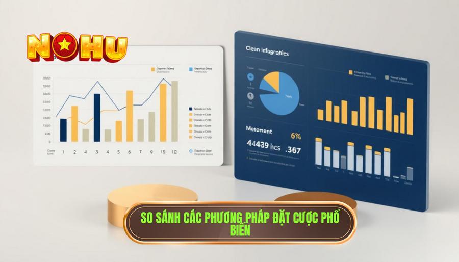 3. So sánh các phương pháp đặt cược phổ biến